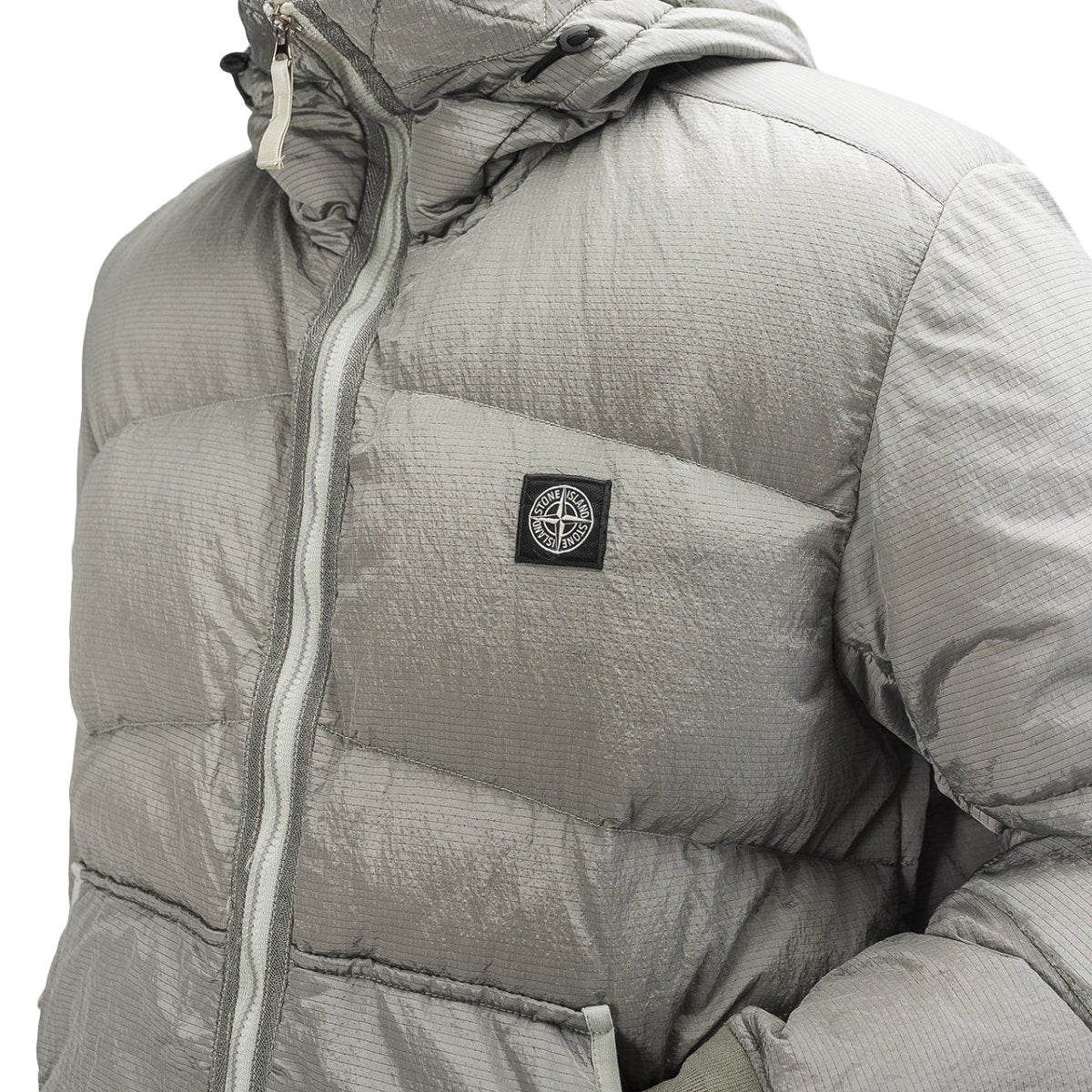 Stone island nylon metal online watro hooded down jacket