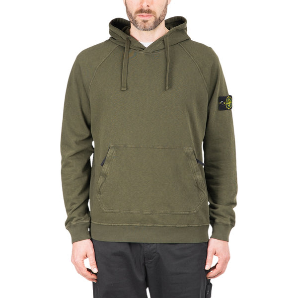 Stone island store khaki hoodie