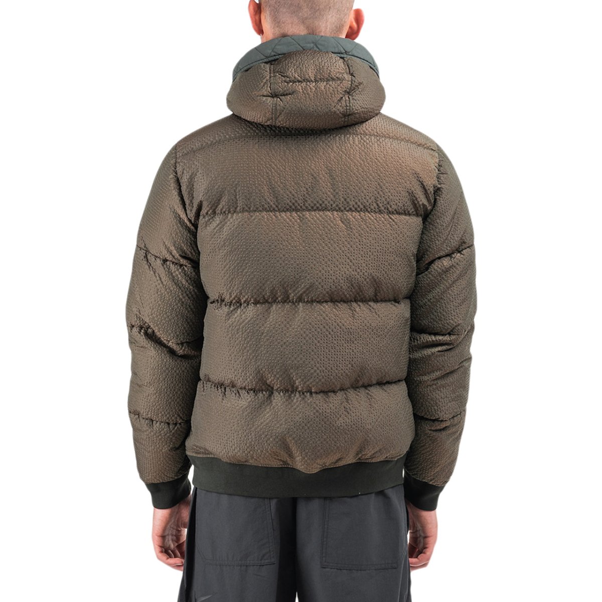 Stone Island Poly-Colour Frame Down-TC Jacket (Brown Stone Island Poly-Colour Frame Down-TC Jacket (Brown