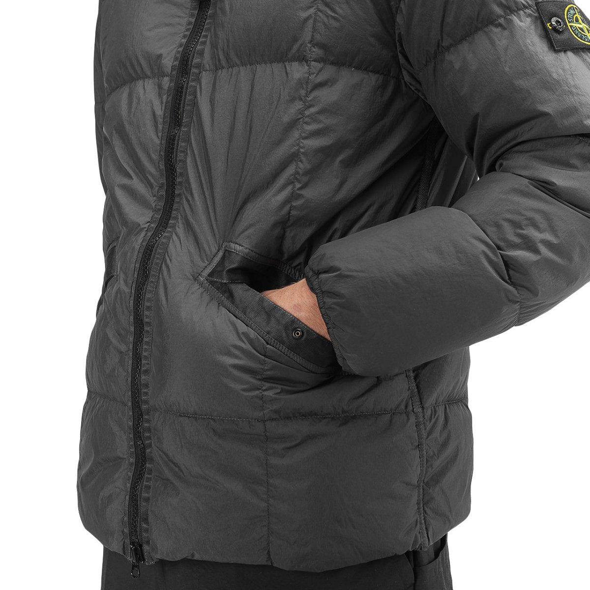 Stone Island Real Down Jacket (Grau)  - Allike Store