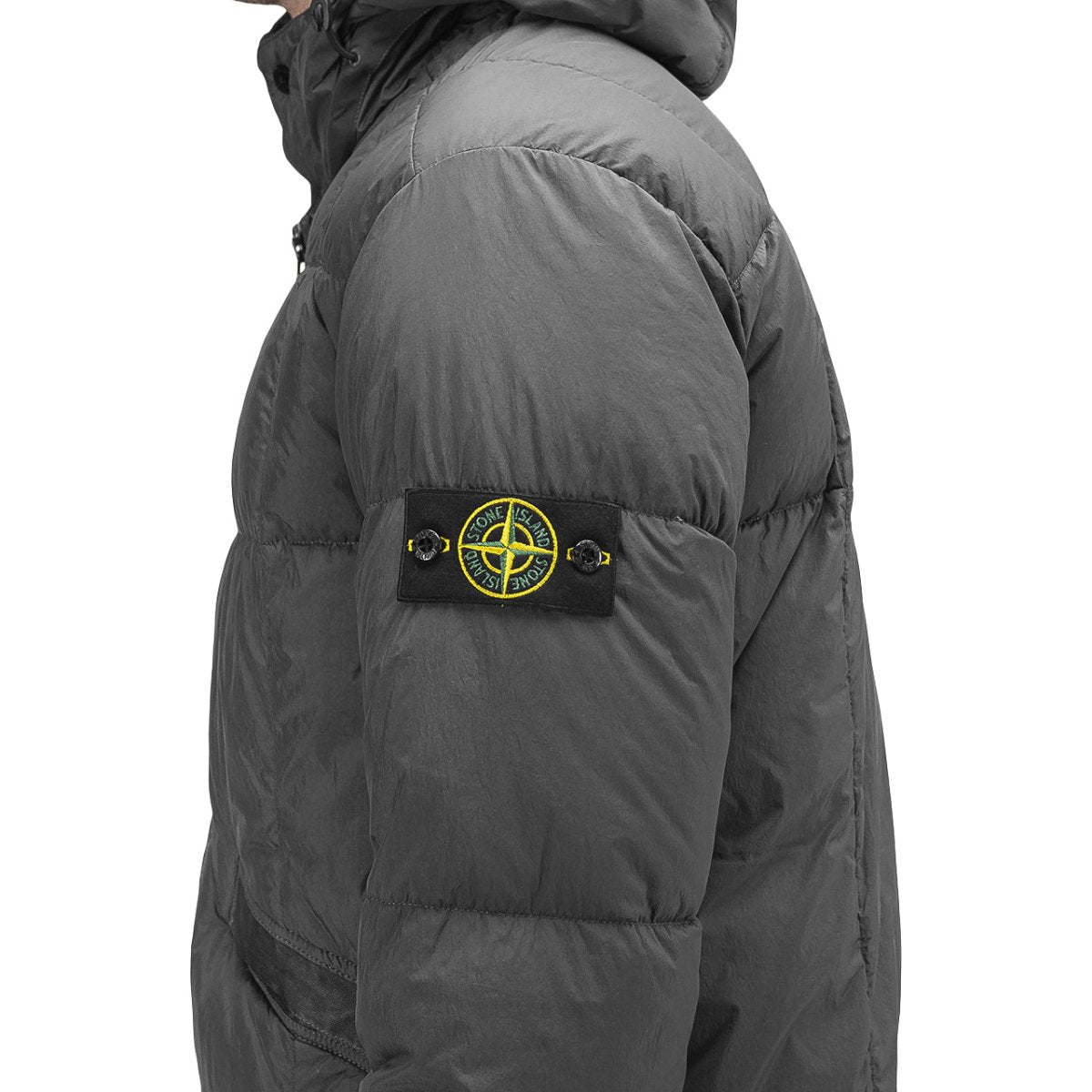 Stone Island Real Down Jacket (Grau)  - Allike Store