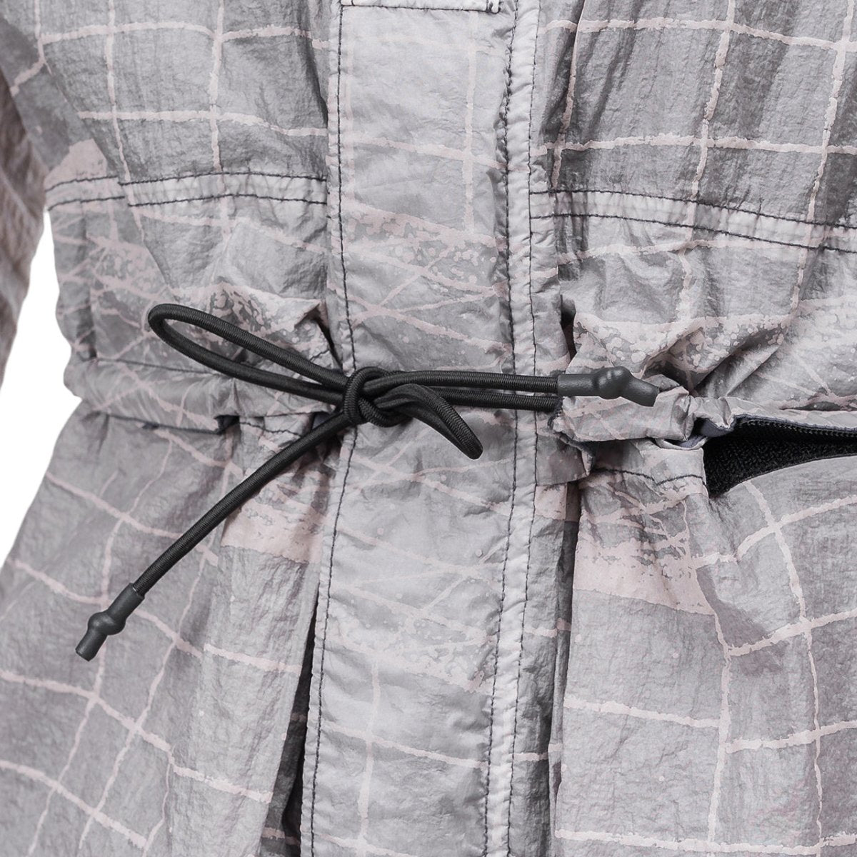 Stone Island Reflective Grid On Lamy-TC Jacket (Grau)  - Allike Store