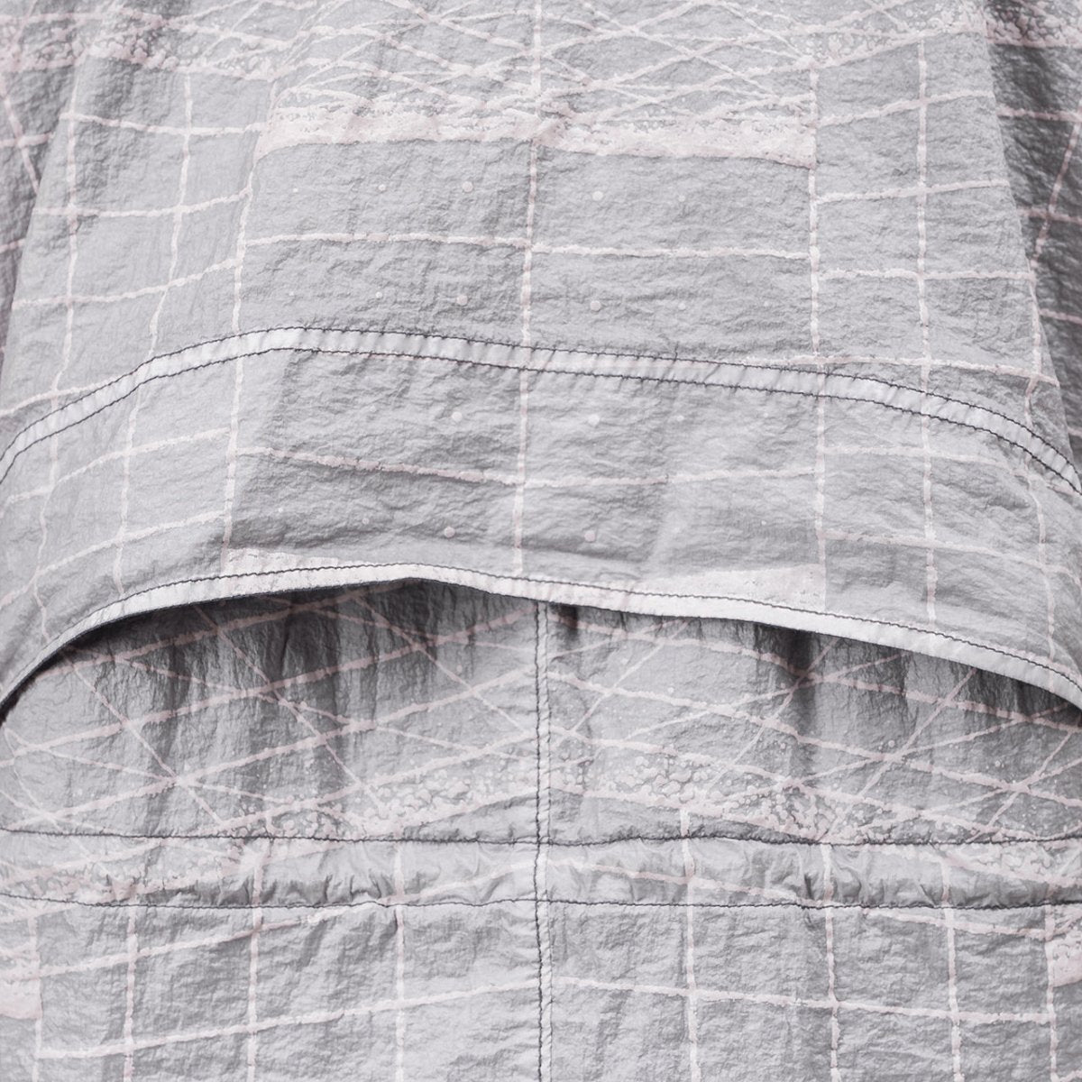 Stone Island Reflective Grid On Lamy-TC Jacket (Grau)  - Allike Store