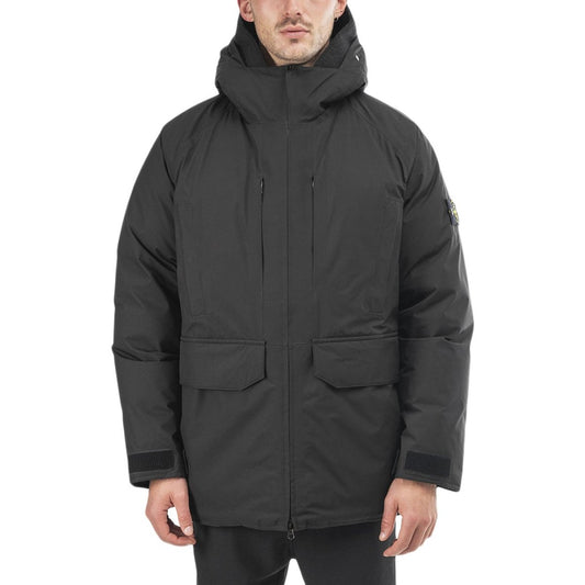 Stone Island Ripstop Gore-Tex Down Jacket (Schwarz)  - Allike Store