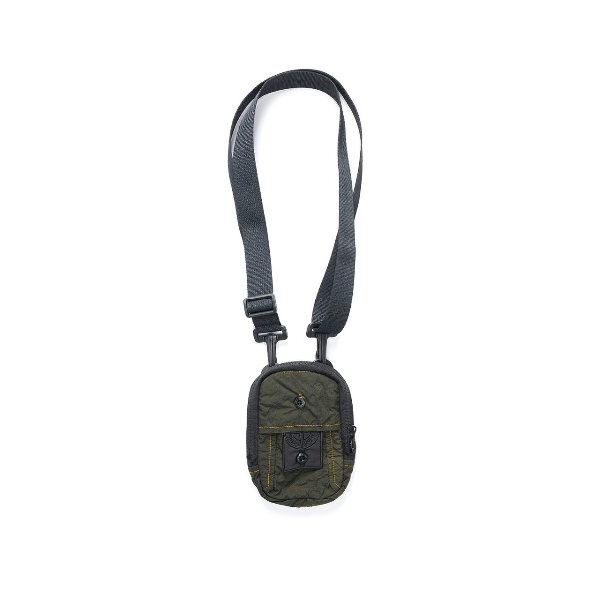Stone Island Shadow Project Compact Pouch (Olive / Schwarz)  - Allike Store