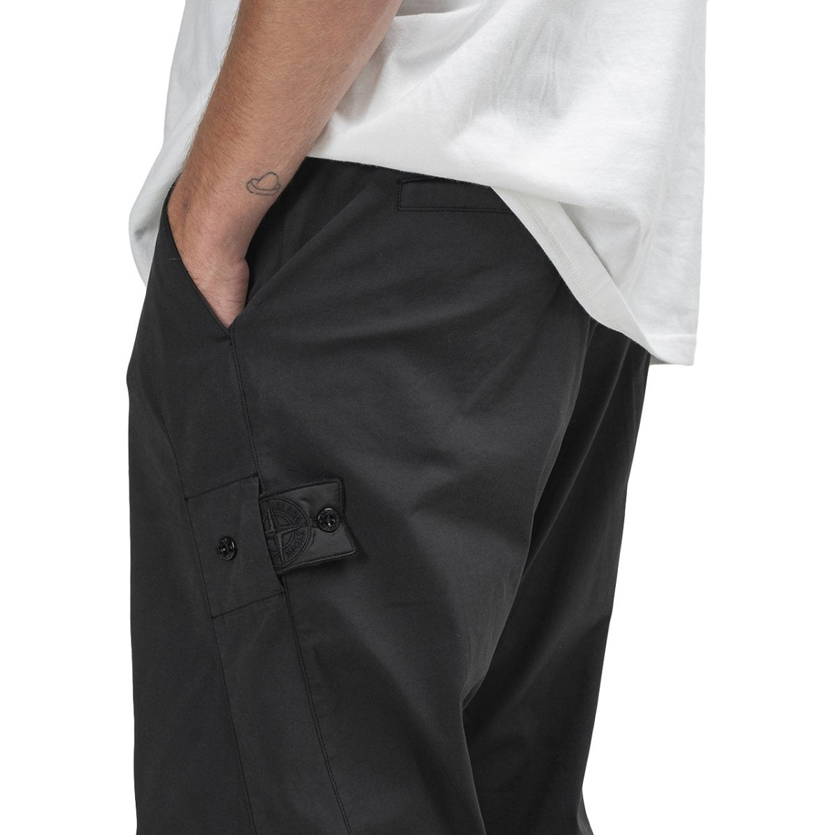 Stone Island Shadow Project Gabardine Pant (Schwarz)  - Allike Store