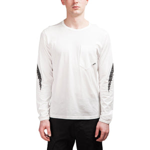 Stone Island Shadow Project Long Sleeve ''CXADO 7019'' (Weiß)  - Allike Store