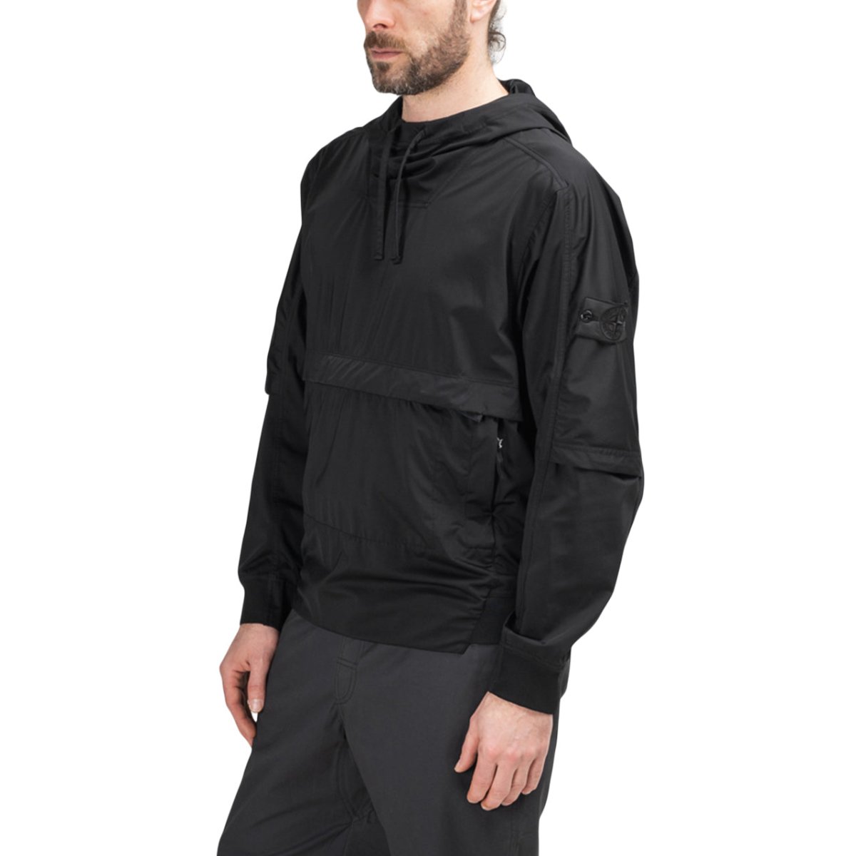 Stone Island Shadow Project Packable Anorak (Black) 721940504 