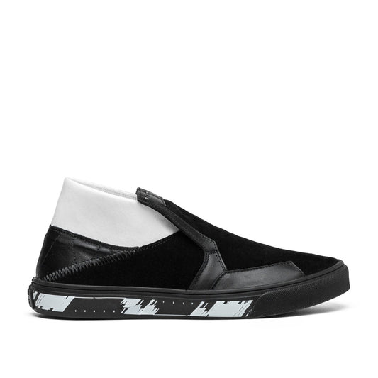 Stone Island Shadow Project Slip-On Mid Suede (Schwarz)  - Allike Store