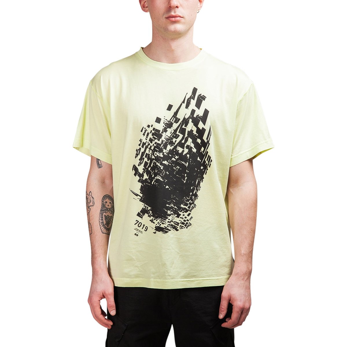 Stone Island Shadow Project T-Shirt (Gelb)  - Allike Store