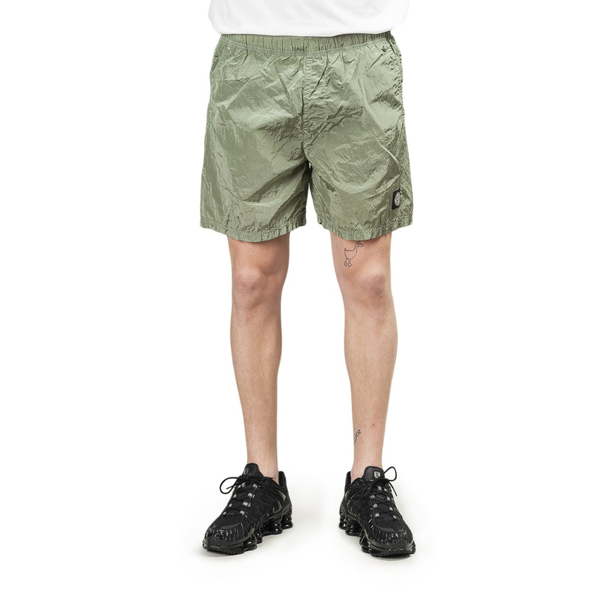 Stone Island Shorts (Olive)  - Allike Store