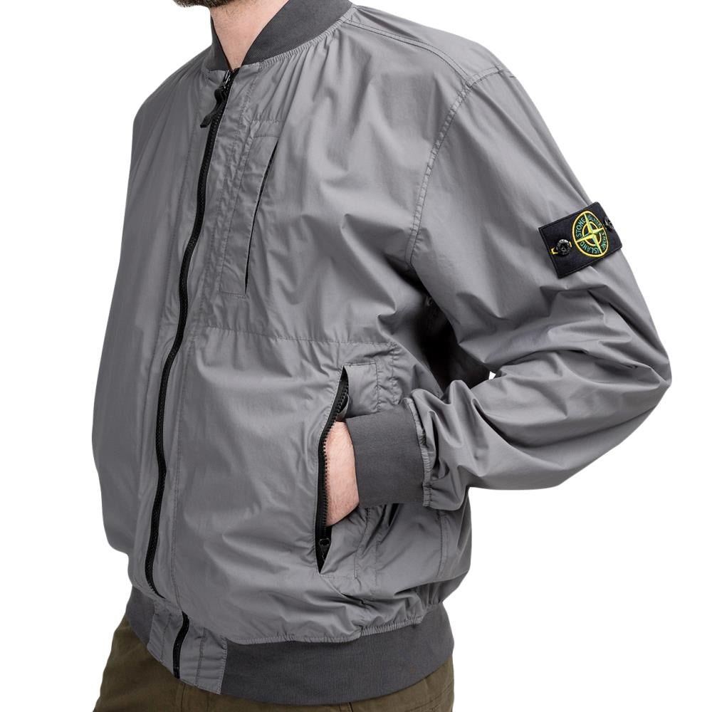 Stone Island Skin Touch Nylon-TC Packable Jacket (Grau)  - Allike Store