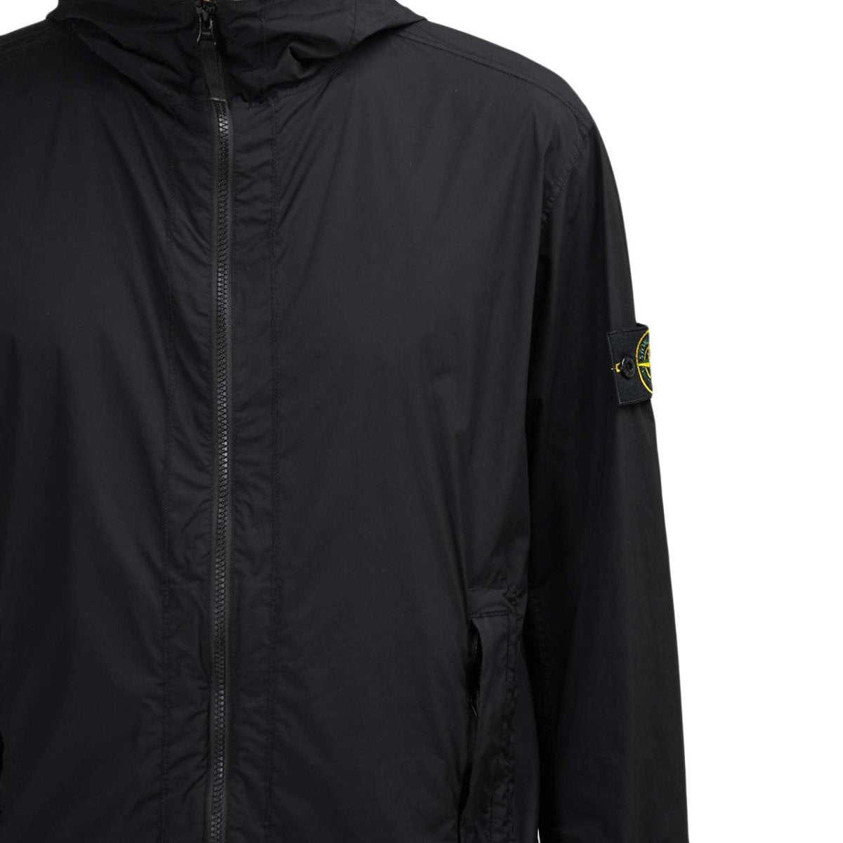 Stone Island Skin Touch Nylon-TC Packable Jacket (Schwarz)  - Allike Store