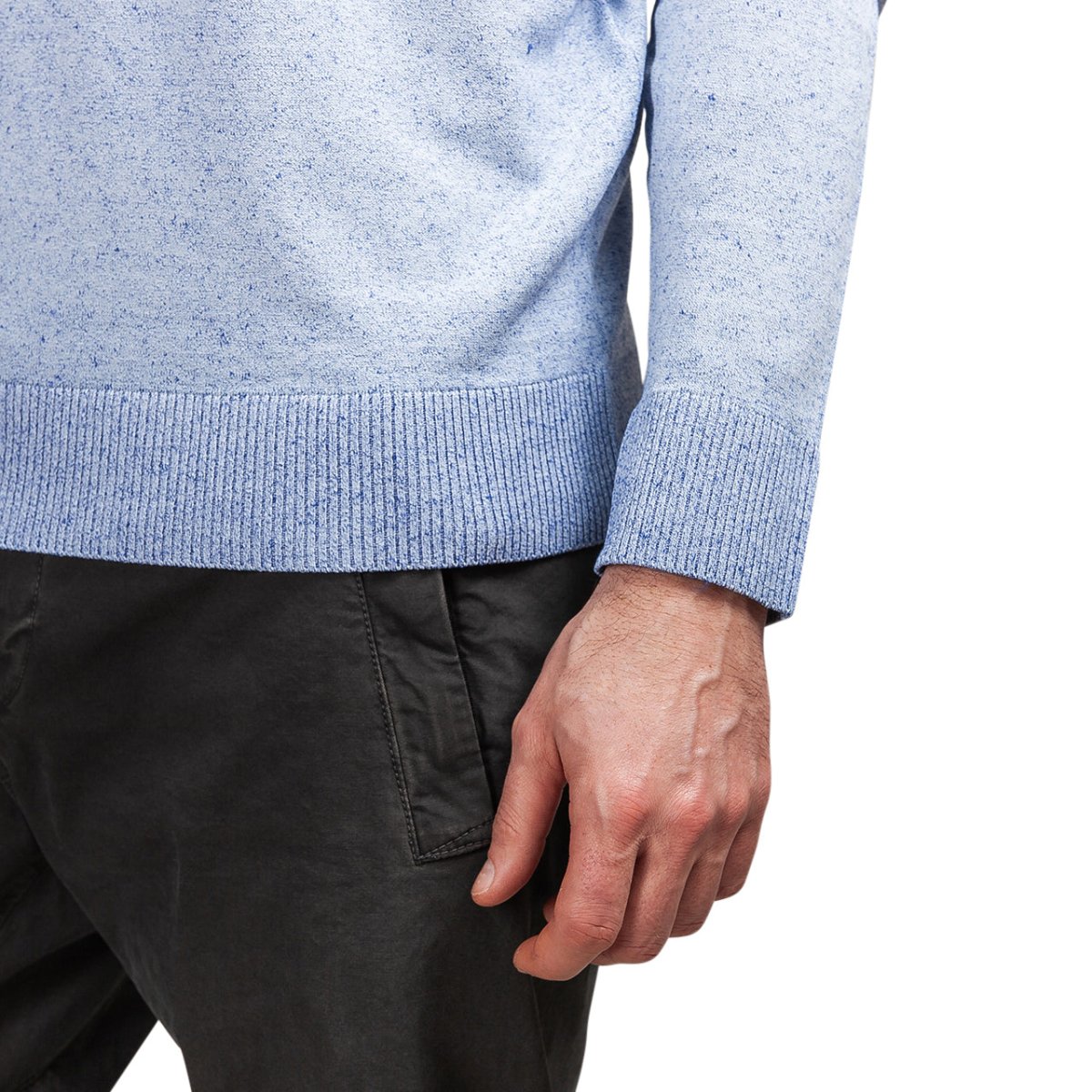 Sky Blue Sweater Stone Island Sweater Hellblau Stone Island Jumper