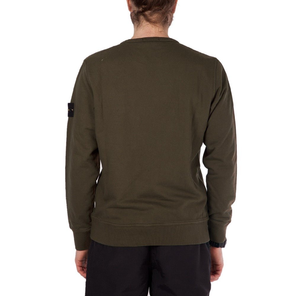 Stone Island Sweat Shirt Crewneck (Militärgrün)  - Allike Store