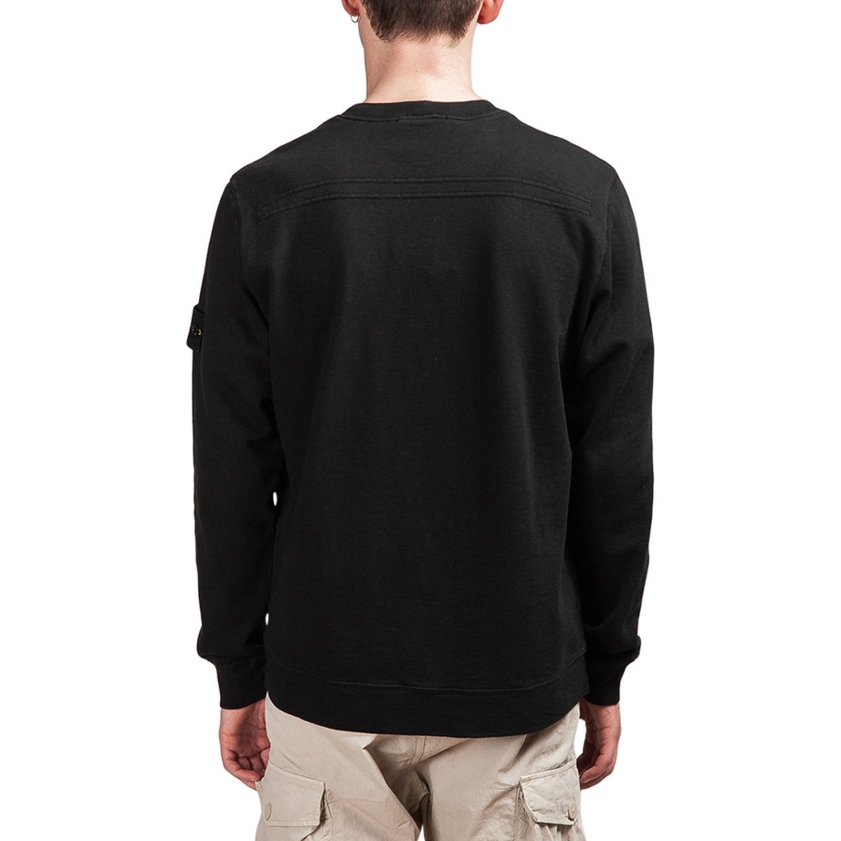 Stone island crewneck outlet black