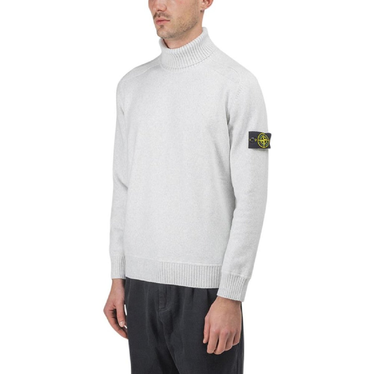 Stone Island Turtleneck Pullover (Grau)  - Allike Store