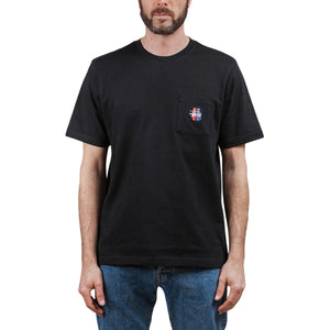 Stüssy 2 Bar Stock Crew (Schwarz)  - Allike Store