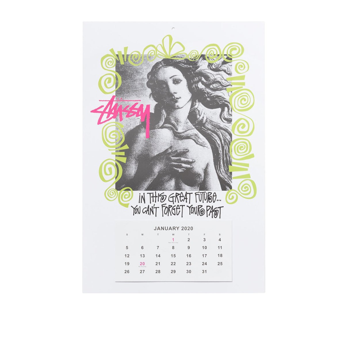 Stüssy 2020 Calendar  - Allike Store