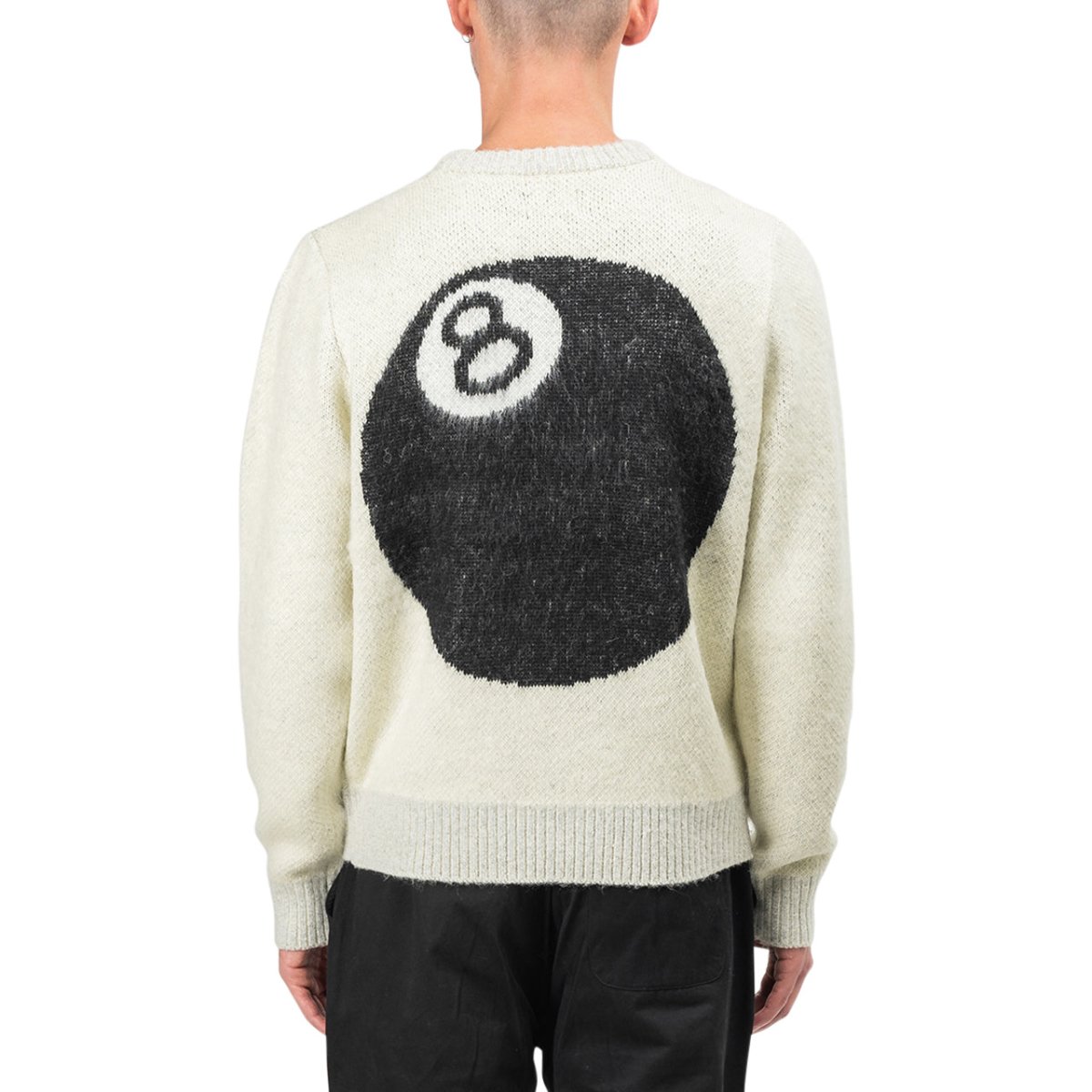 Stüssy 8 Ball Heavy Brushed Mohair Sweater (Cream) 117078-1228 – Allike  Store