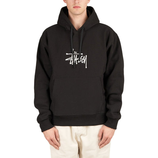 Stüssy Basic Applique Hoodie (Schwarz)  - Allike Store