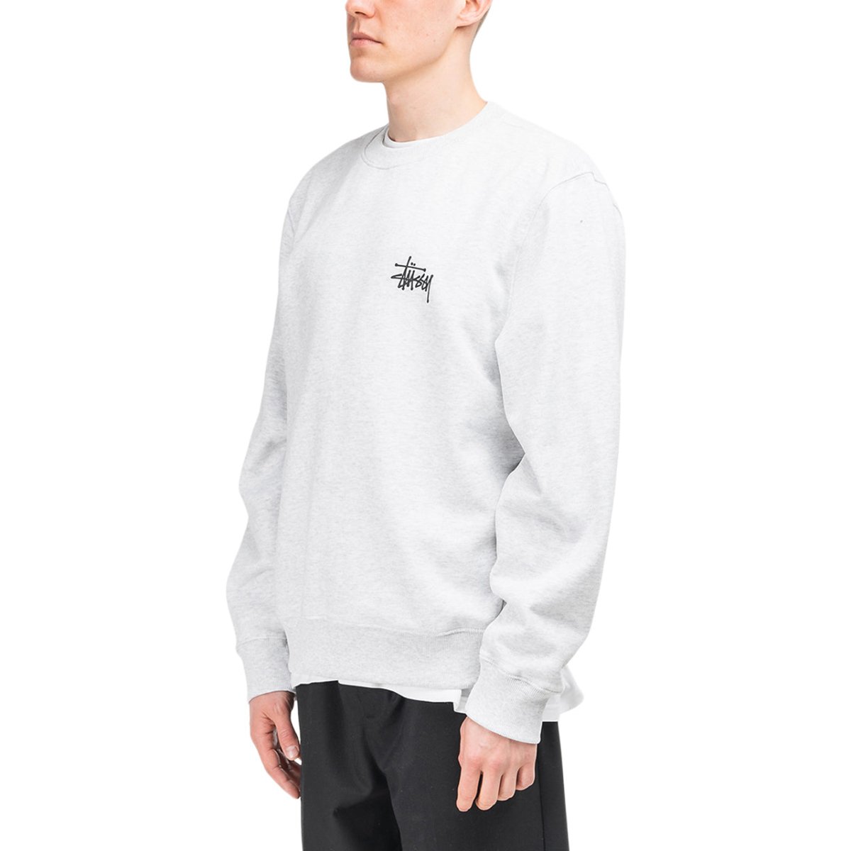 Stüssy Basic Crewneck (Grau)  - Allike Store