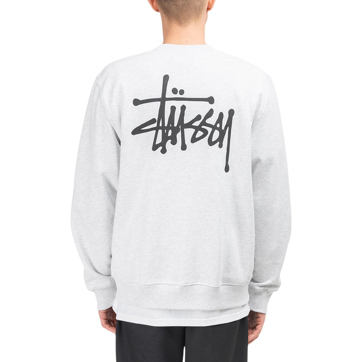 Stüssy Basic Crewneck (Grau)  - Allike Store