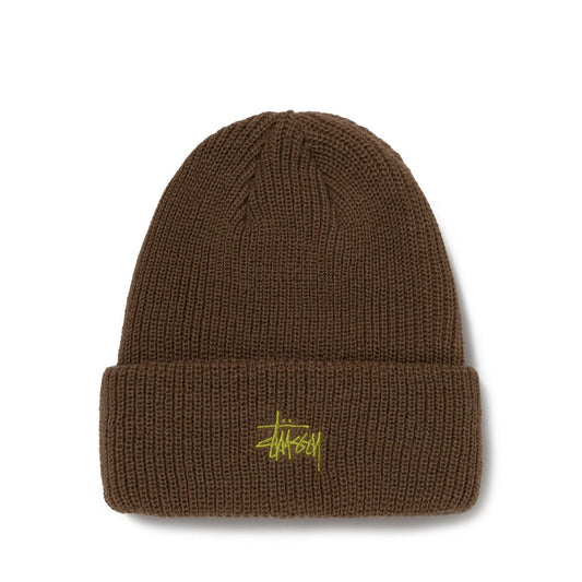 Stüssy Basic Cuff Beanie (Braun)  - Allike Store
