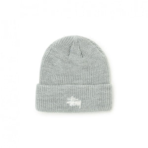 Stüssy Basic Cuff Beanie (Grau)  - Allike Store