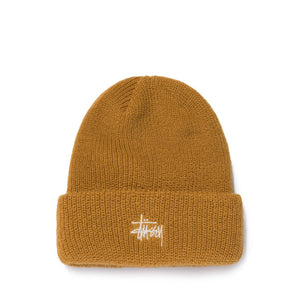 Stüssy Basic Cuff Beanie (Senfgelb)  - Allike Store
