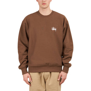 Stüssy Basic Stüssy Crew (Braun)  - Allike Store