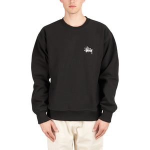 Stüssy Basic Stüssy Crew (Schwarz)  - Allike Store