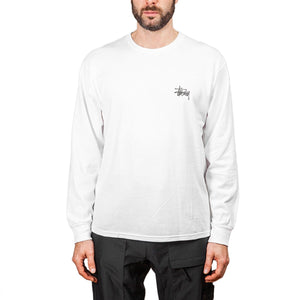 Stüssy Basic Stüssy L/S Tee (Weiß)  - Allike Store