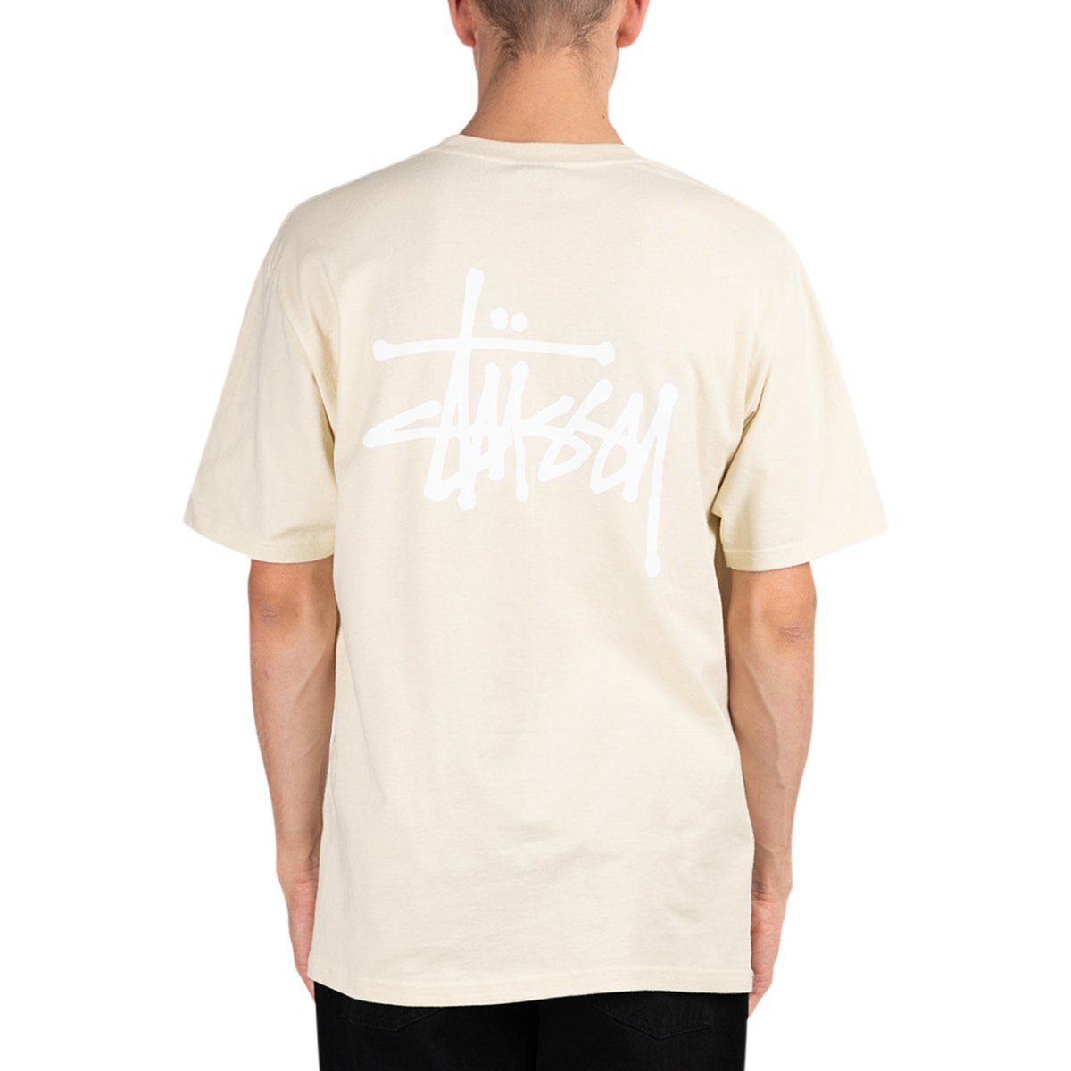 Stüssy Basic Stüssy Tee (Beige)  - Allike Store