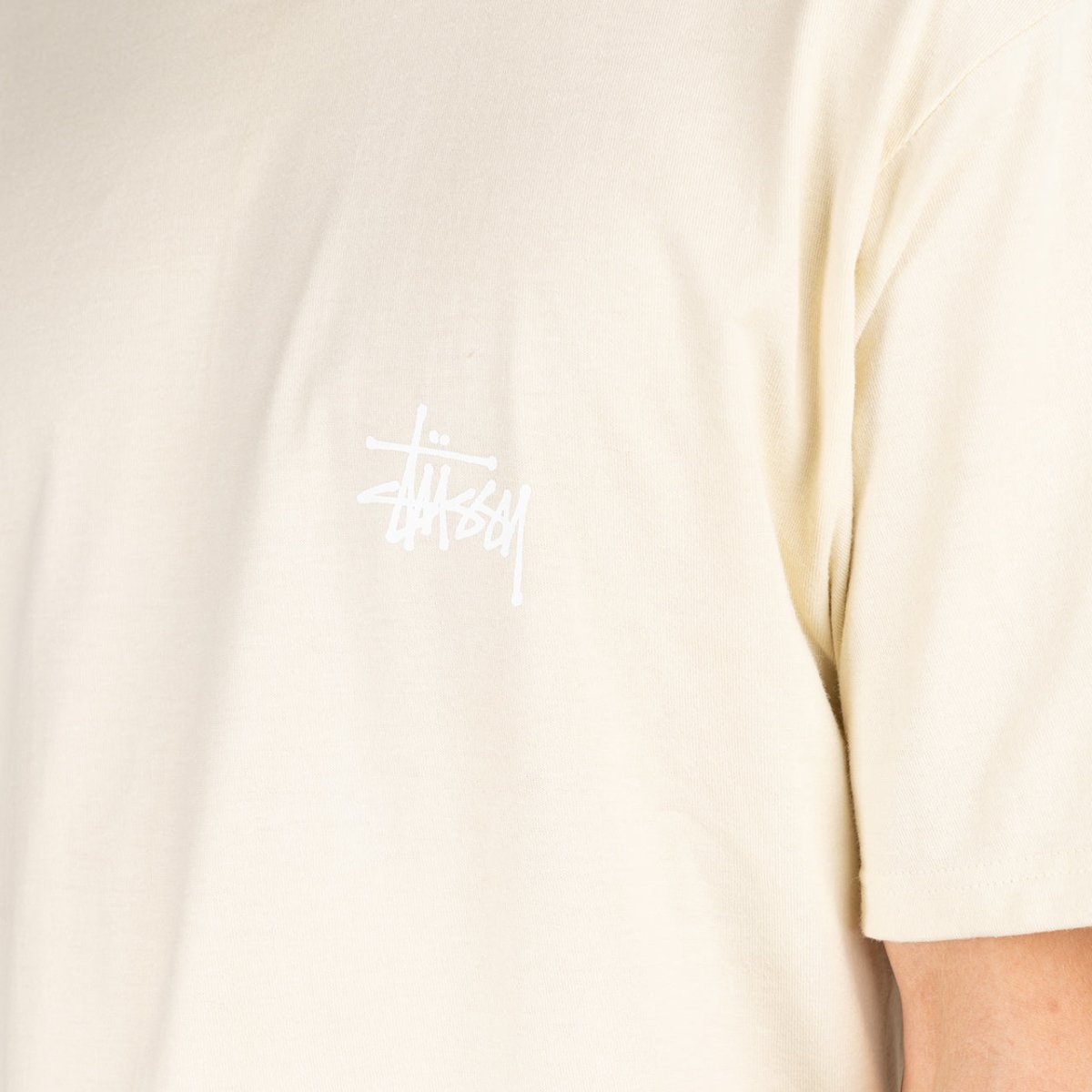 Stüssy Basic Stüssy Tee (Beige)  - Allike Store