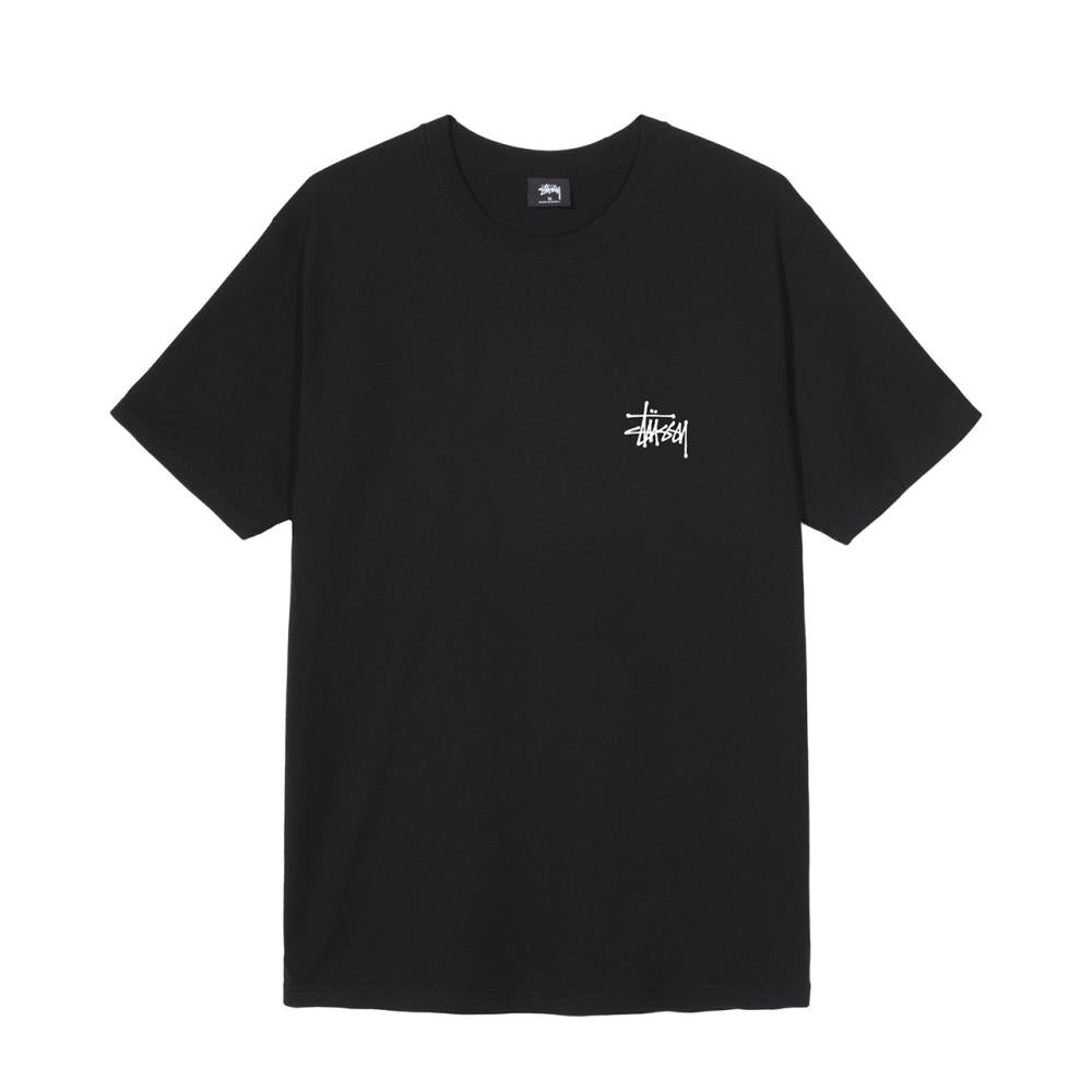 Stüssy Basic Stüssy Tee (Schwarz)  - Allike Store
