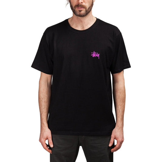 Stüssy Basic Stüssy Tee (Schwarz)  - Allike Store