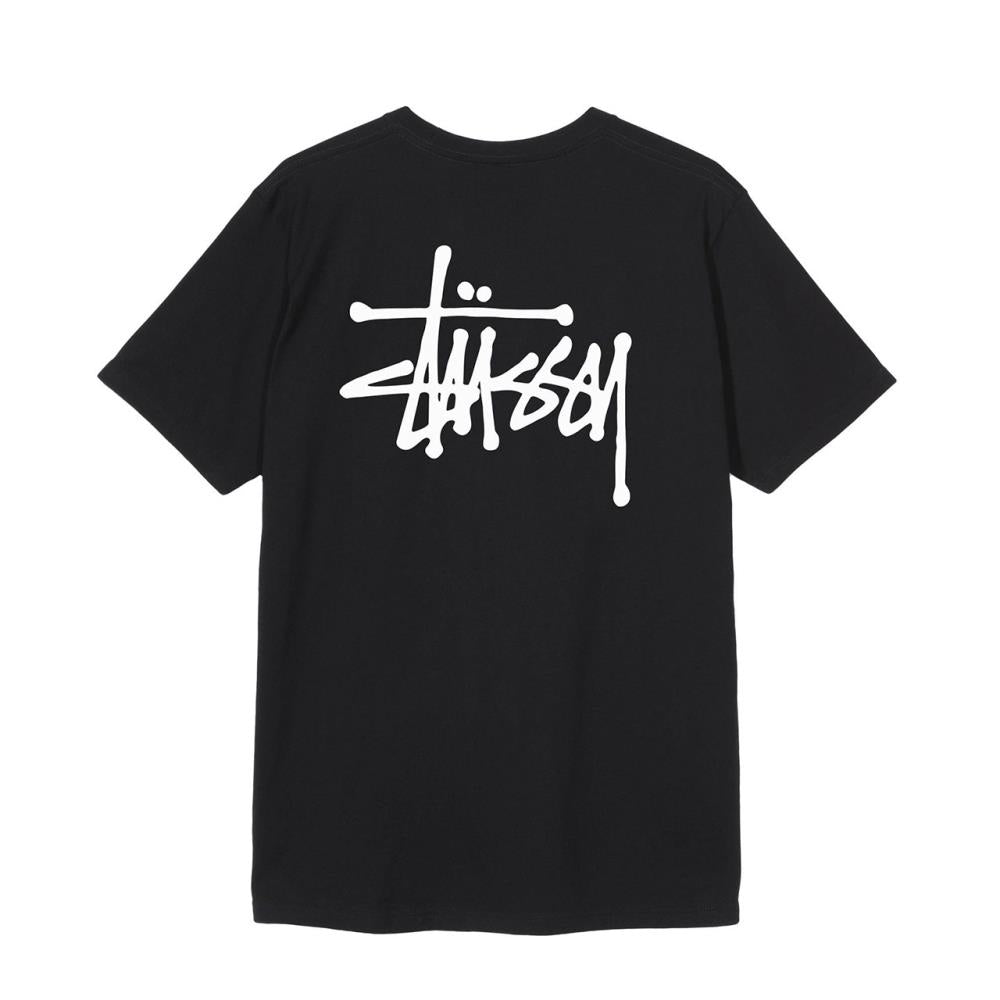 Stüssy Basic Stüssy Tee (Schwarz)  - Allike Store