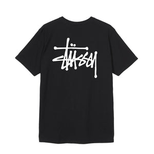 Stüssy Basic Stüssy Tee (Schwarz)  - Allike Store