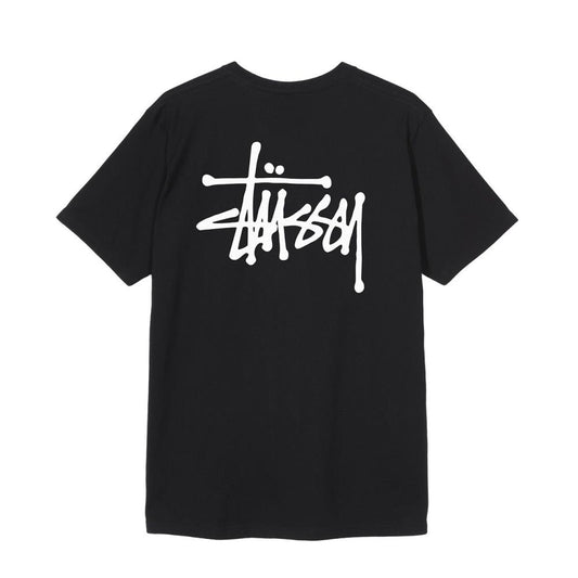 Stüssy Basic Stüssy Tee (Schwarz)  - Allike Store