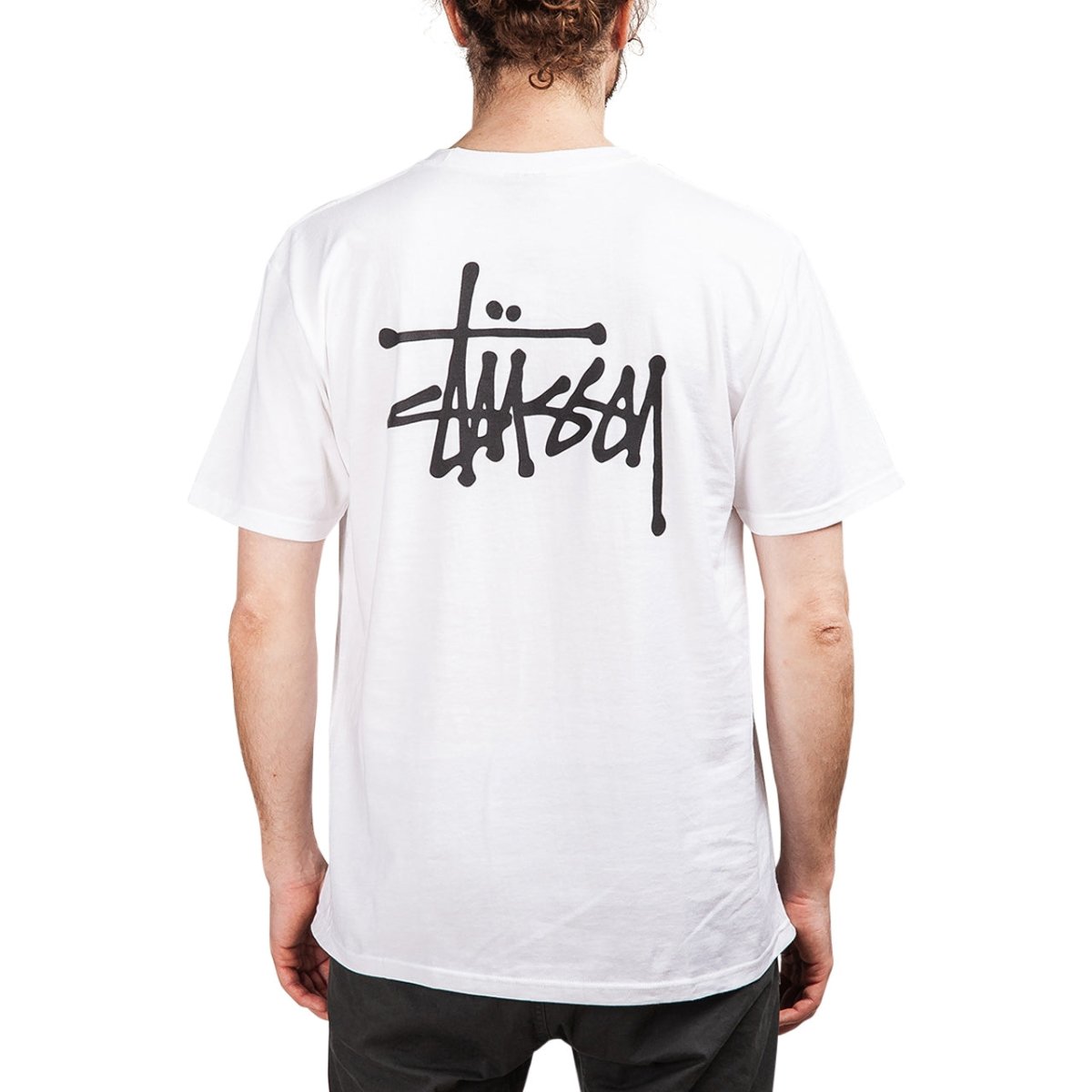 Stüssy Basic Stüssy Tee (Weiß)  - Allike Store