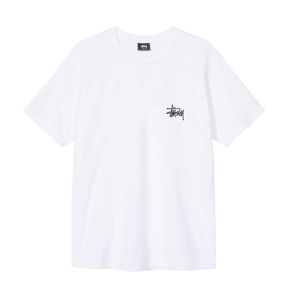 Stüssy Basic Stüssy Tee (Weiß)  - Allike Store