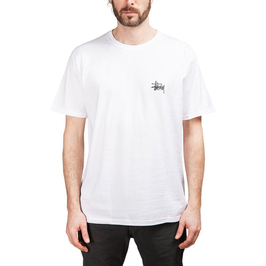 Stüssy Basic Stüssy Tee (Weiß)  - Allike Store