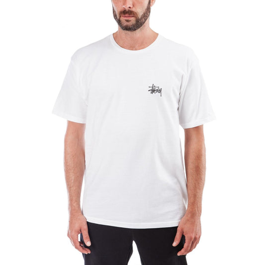 Stüssy Basic Stüssy Tee (Weiß)  - Allike Store