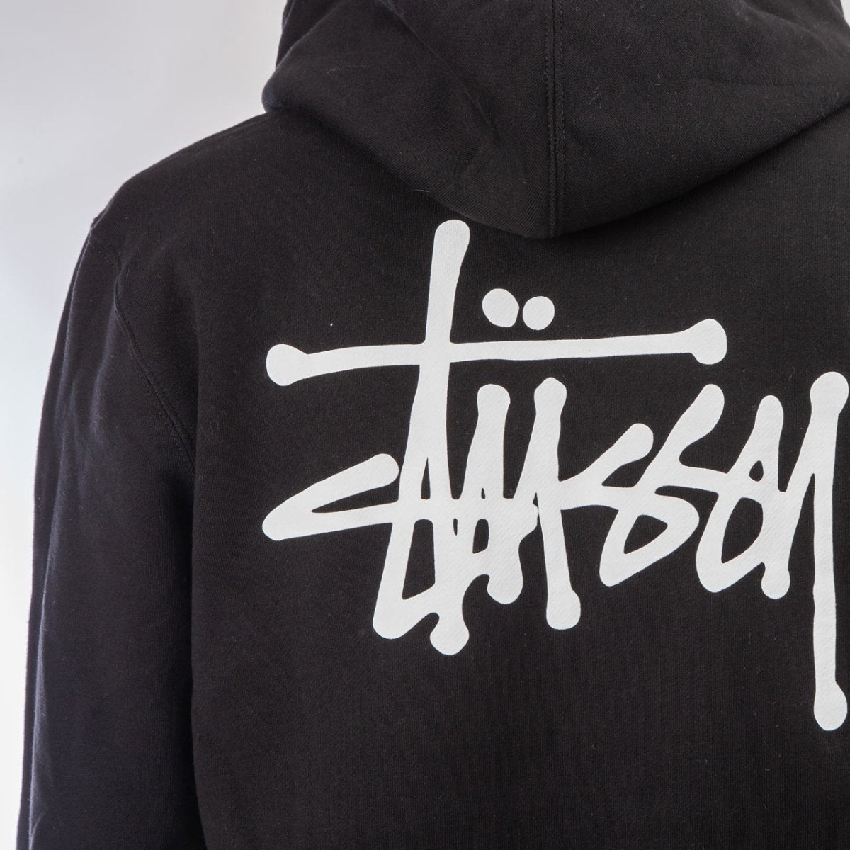 Basic stussy zip hood best sale