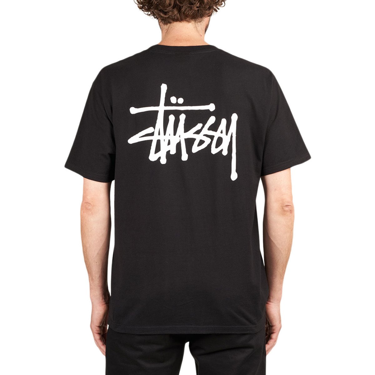 Stüssy Basic Tee (Schwarz)  - Allike Store