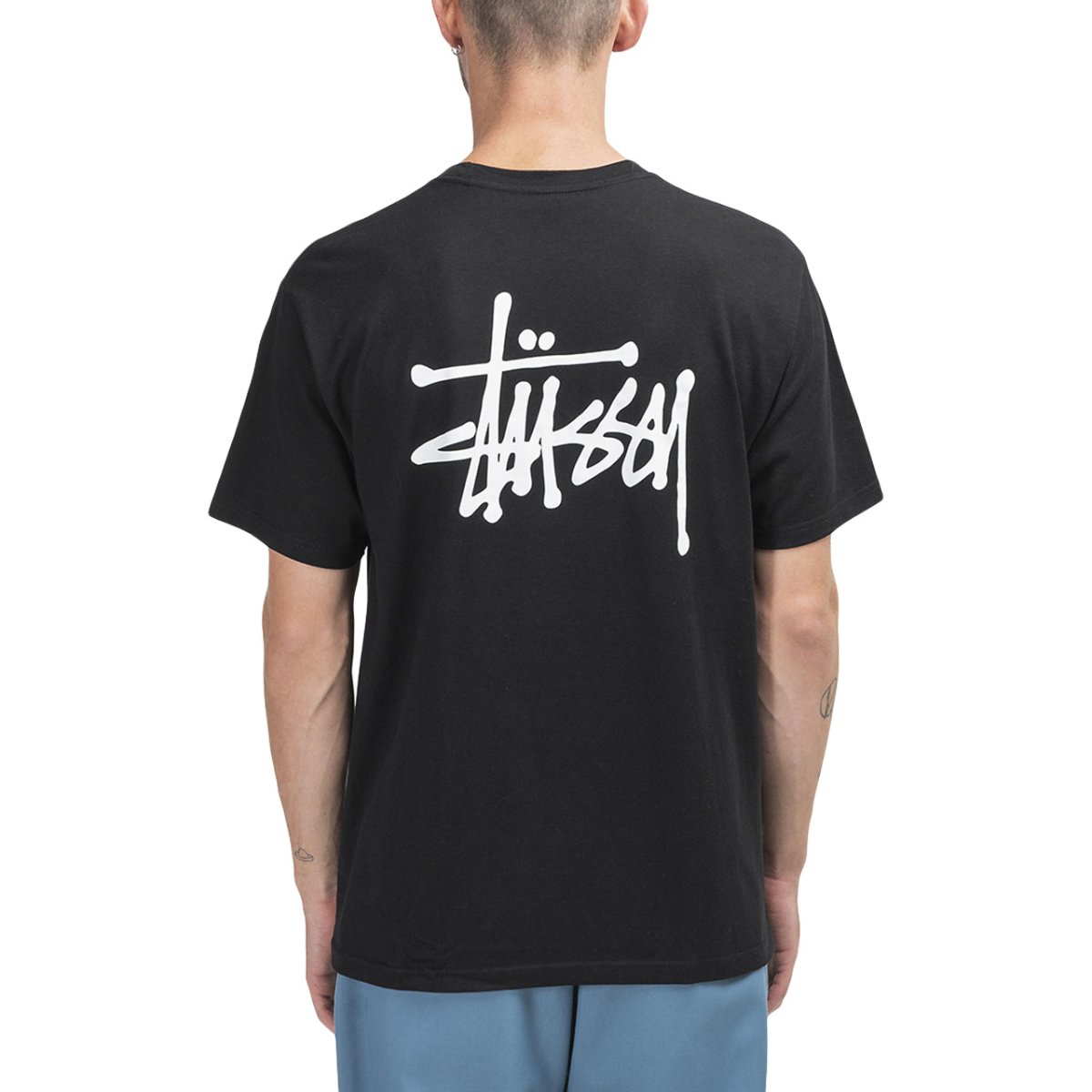Stüssy Basic Tee (Schwarz)  - Allike Store