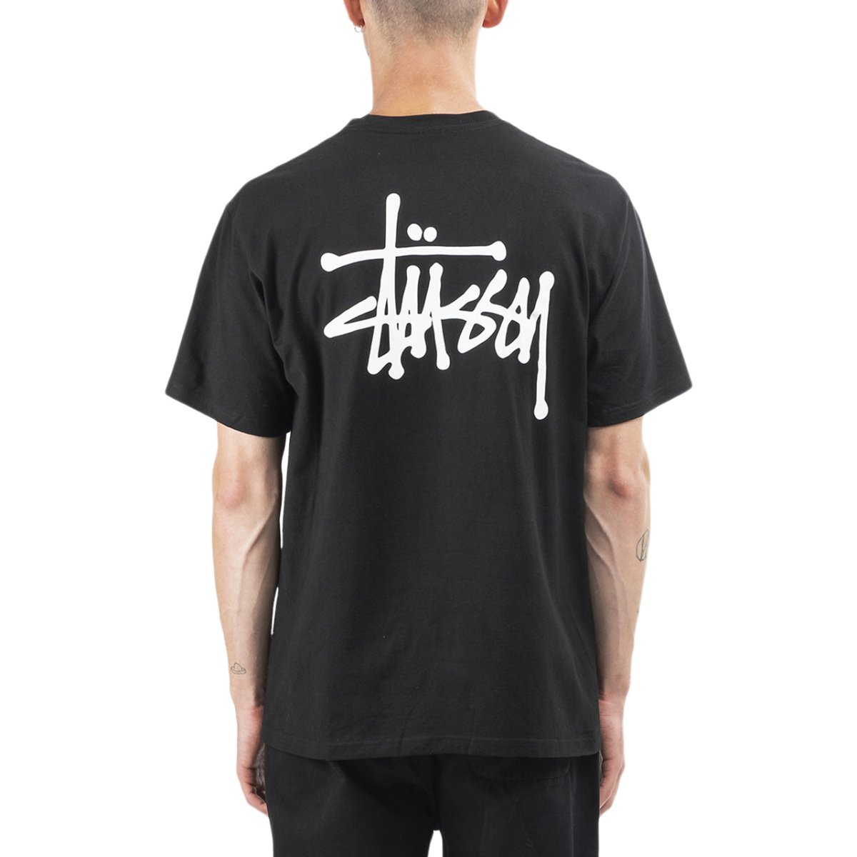 Stüssy Basic Tee (Schwarz)  - Allike Store