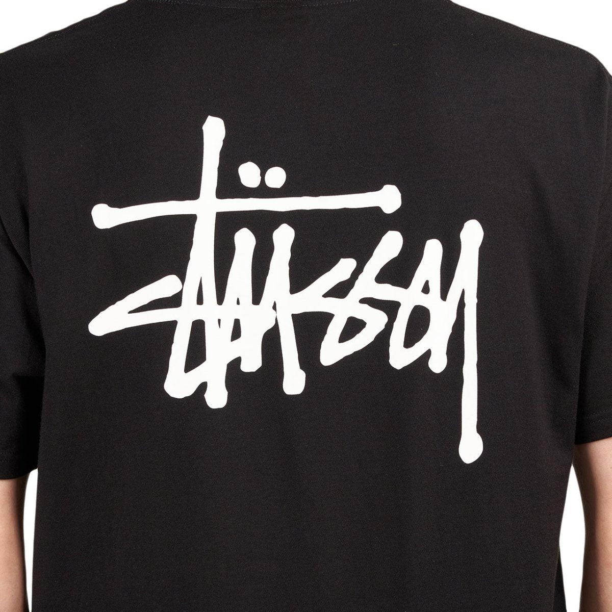 Stüssy Basic Tee (Schwarz)  - Allike Store