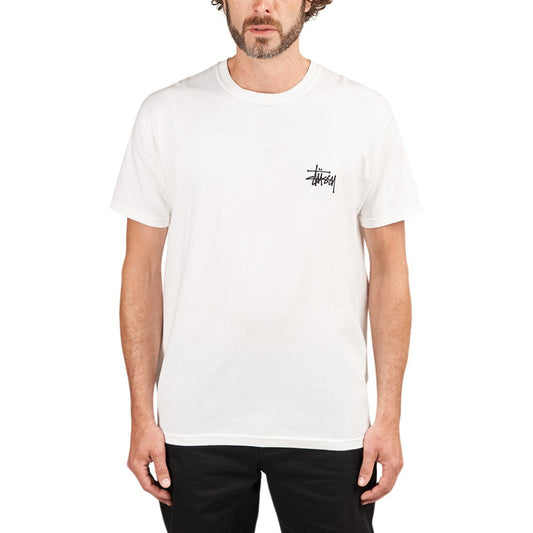 Stüssy Basic Stüssy Tee (Weiß)  - Allike Store